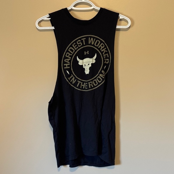 Under Armour Black Tank Project Rock - Picture 2 of 9